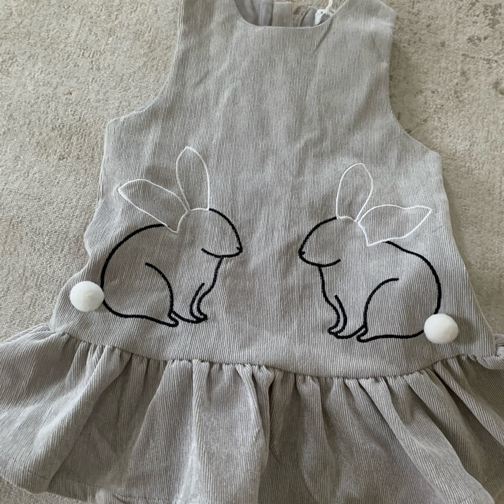 Easter Bunny Dress NWT - Picture 3 of 3